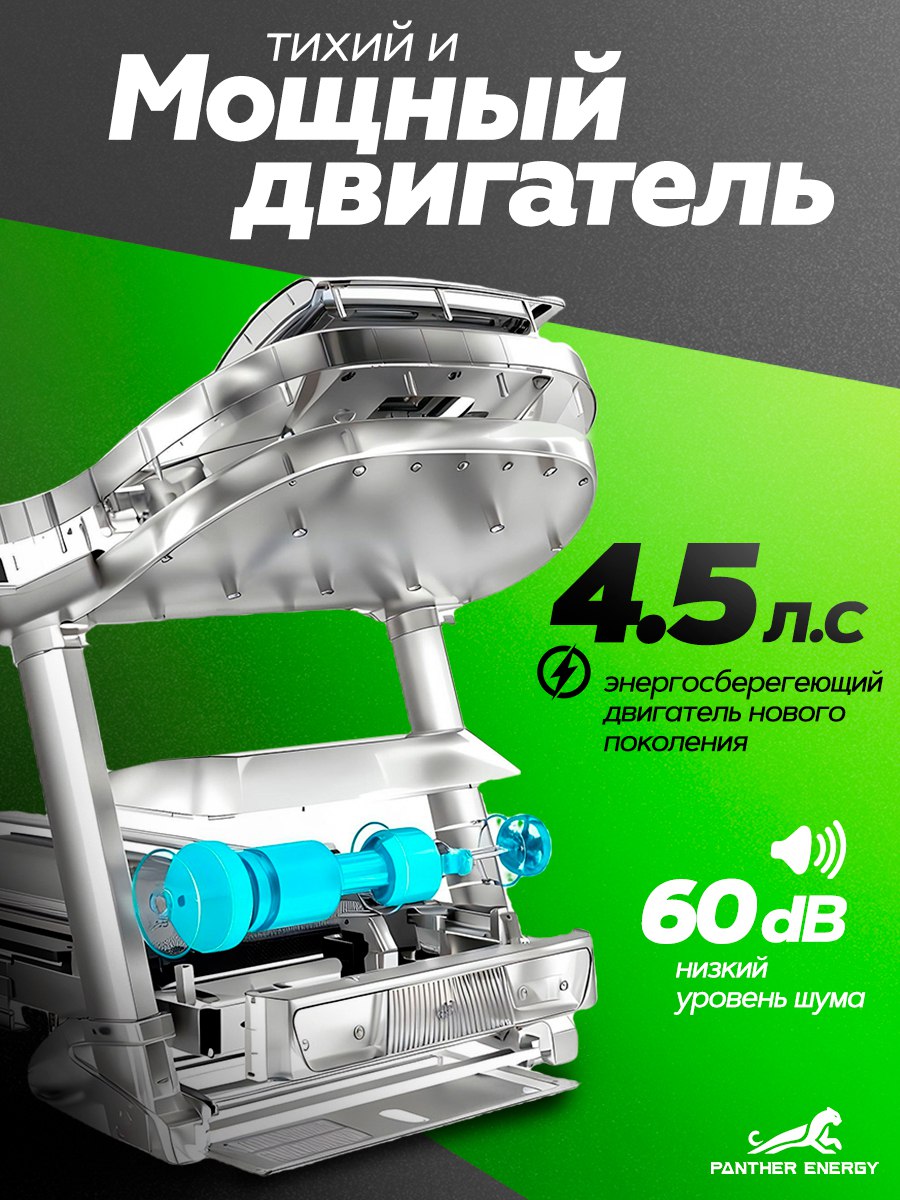 Беговая дорожка профессиональная универсальная PANTHER ENERGY 