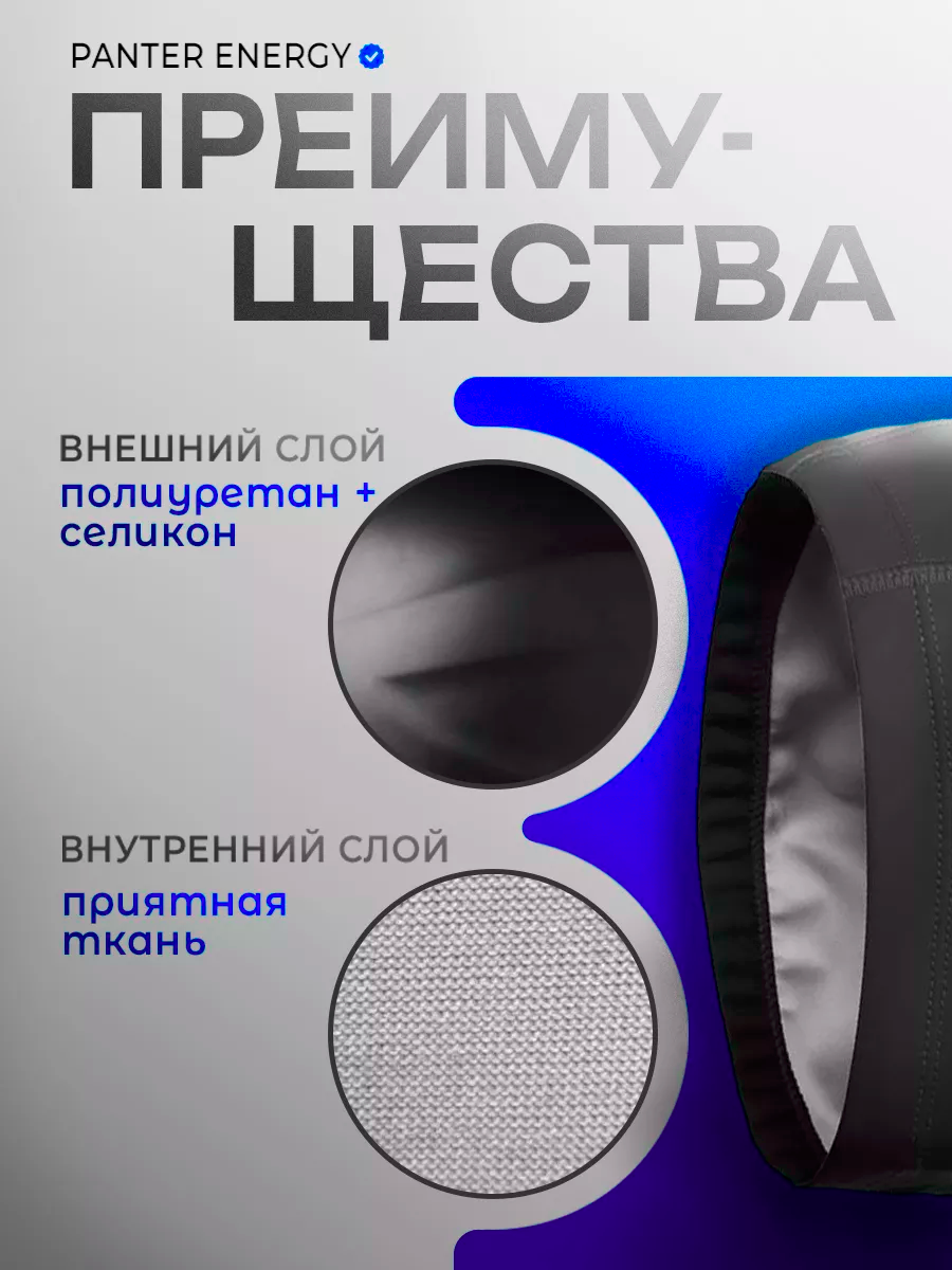 Шапочка для плавания Тканевая Черная
