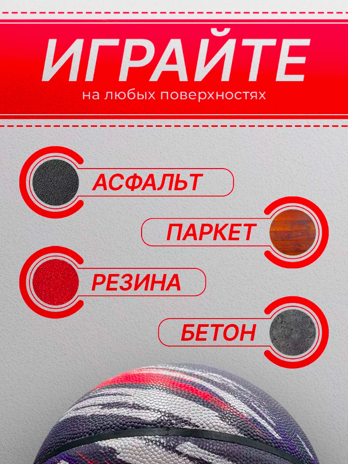 Баскетбольный мяч Panther Energy